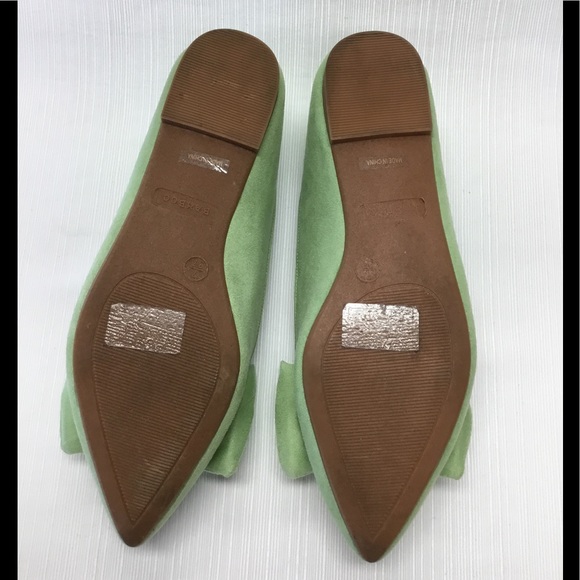 Bamboo Soft Green Flats - Picture 6 of 6